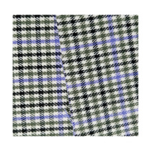 High quality fabric supplier tr  polyester rayon spandex check fabric for women suiting